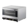 VEVOR Commercial Convection Oven, 47L/43Qt, Half-Size Conventional Oven Countertop, 1600W 4-Tier Toaster with Front Glass Door