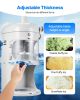 VEVOR Commercial Ice Shaver Crusher, 220lbs/hr Electric Fluffy Ice & Snow Cone Machine