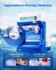 VEVOR Commercial Ice Shaver Crusher, 286lbs Per Hour Electric Snow Cone Maker with 2L Ice Cube Box