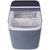 Ice Maker Countertop, Portable Ice Machine, Self-Cleaning Ice Makers with Basket and Scoop, 9 Cubes in 6 Mins, 26 lbs per Day, Ideal for Home, Kitchen