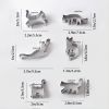 Set Of 6, Stainless Steel Animal Cookie Cutters, Kitten Moulds, Baking Cute DIY Cartoon Cookie Moulds Set