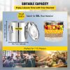 VEVOR Alcohol Still 13.2Gal/50L, Alcohol Distiller with Circulating Pump, Alcohol Still Copper Tube, Whiskey Distilling Kit with Build-In Thermometer