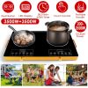 7000W Electric Double Ceramic Stove/ 3500W Electric Single Ceramic Stove Options 3 Colors Available
