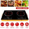 7000W Electric Double Ceramic Stove/ 3500W Electric Single Ceramic Stove Options 3 Colors Available