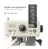 PSH10Plus-WH  20Bar Semi-Automatic Coffee Maker-Cold/Hot Brew with 95°C Brewing, 135°C Steam, 58mm Ground Coffee, 1350W Pump-Press Steam Blower
