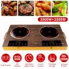 7000W Electric Double Ceramic Stove/ 3500W Electric Single Ceramic Stove Options 3 Colors Available