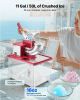 VEVOR Commercial Ice Crusher 661LBS/H, 350W Electric Snow Cone Machine with 4 Blades